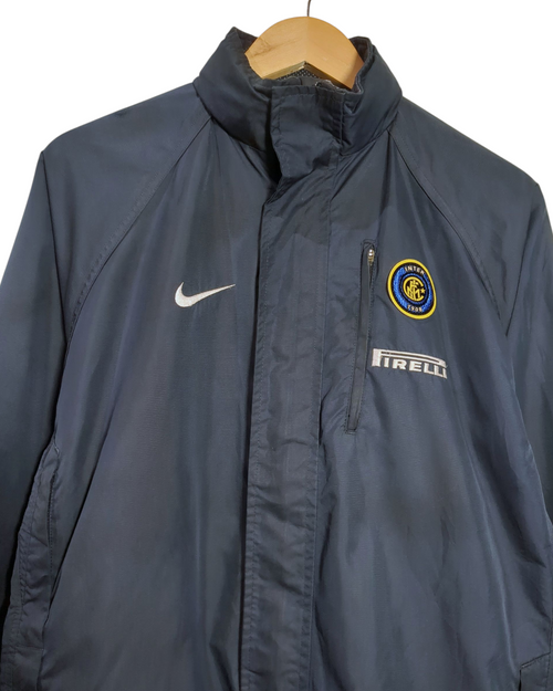 2006-07 Inter Milan Nike Hooded Rain Jacket - (L)