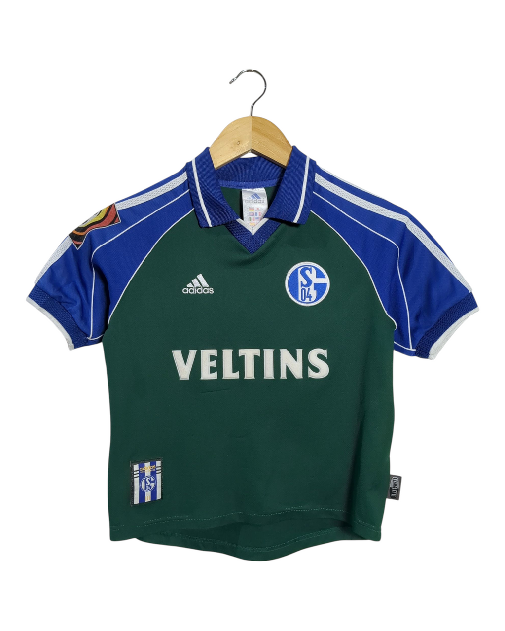 1999-00 Schalke Adidas Away Shirt #11 - (S.Boys)