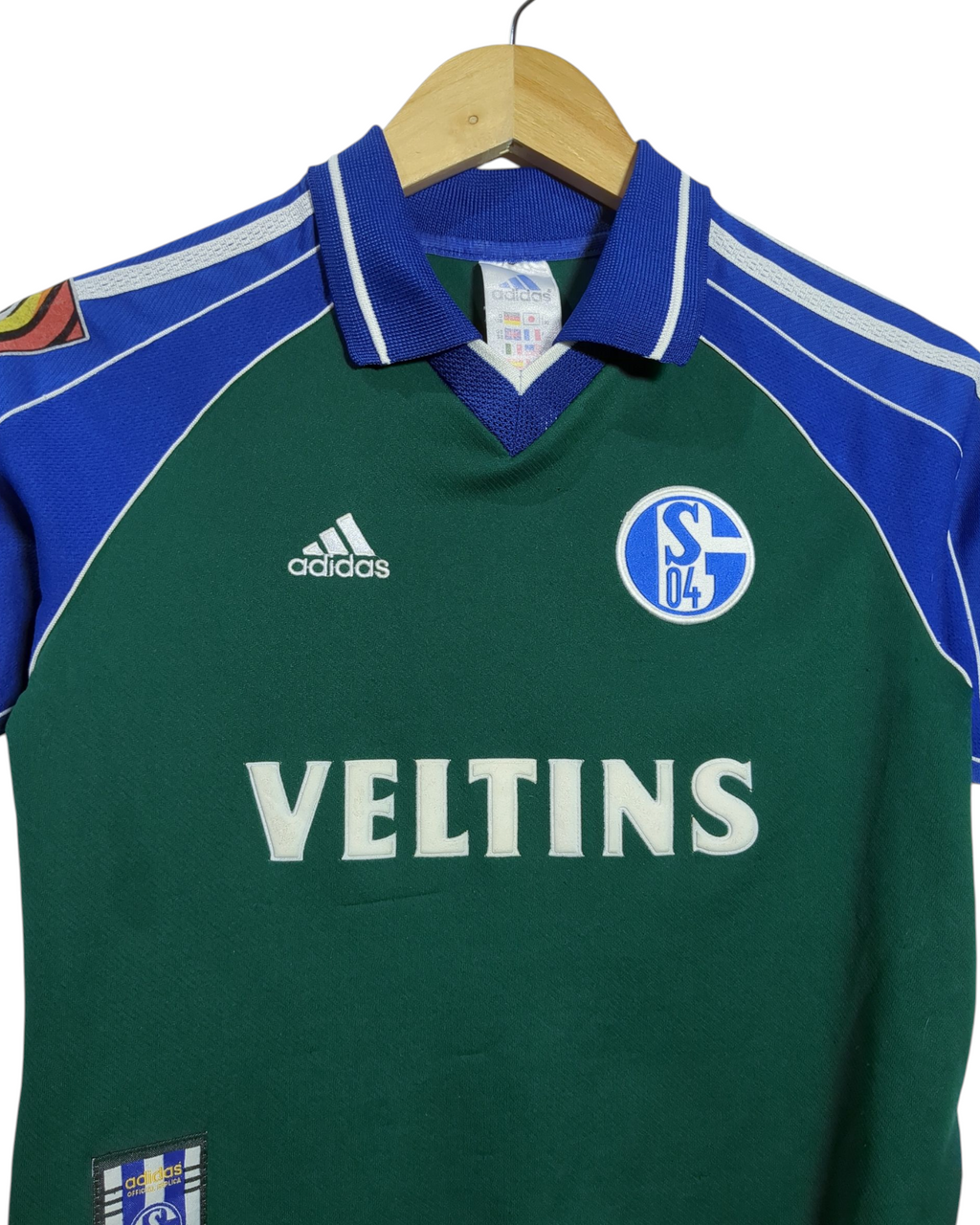 1999-00 Schalke Adidas Away Shirt #11 - (S.Boys)