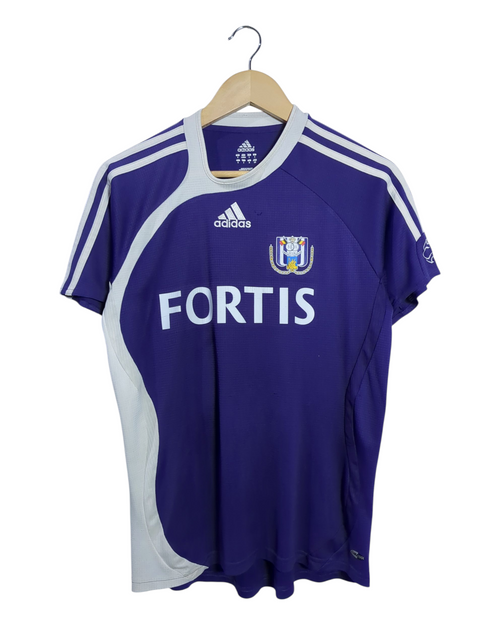 2006-08 Anderlecht Adidas Home Shirt #10 A.Hassan - (S)