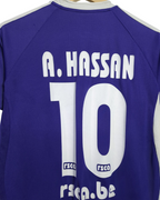 2006-08 Anderlecht Adidas Home Shirt #10 A.Hassan - (S)