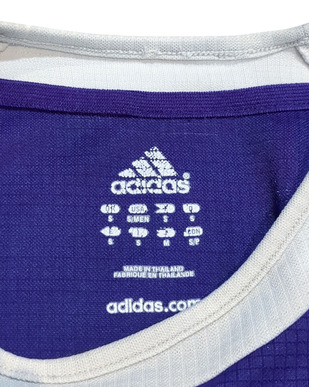 2006-08 Anderlecht Adidas Home Shirt #10 A.Hassan - (S)