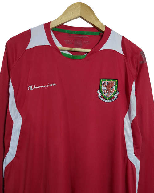 2008-10 Wales Champion Home L/S Shirt - (L)