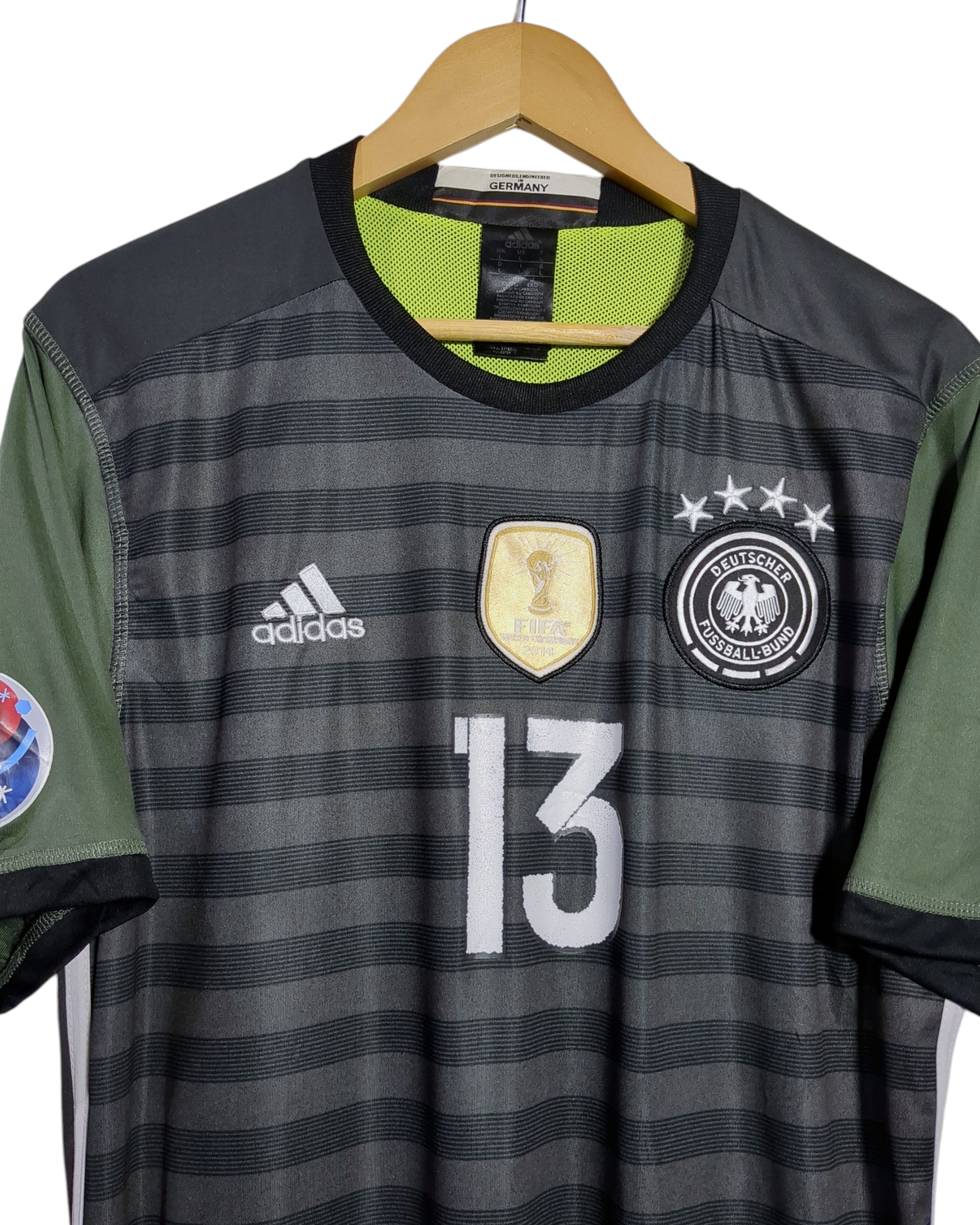 2015-17 Germany Adidas Away Shirt #13 Muller - (M)