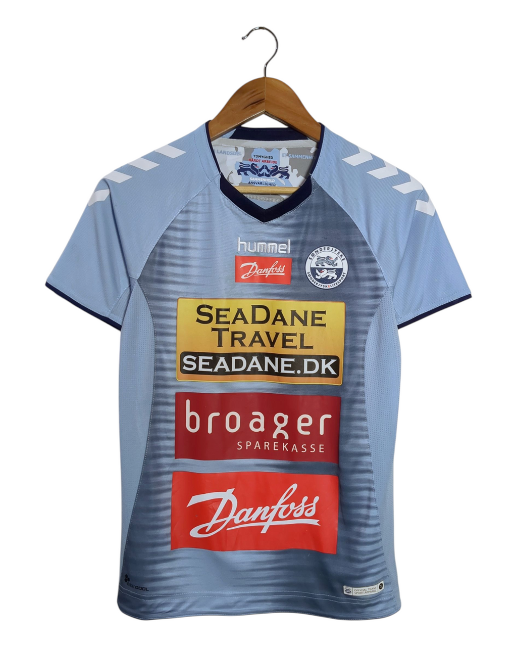 2019-20 SonderjyskE Hummel Home Shirt - (L.Boys)