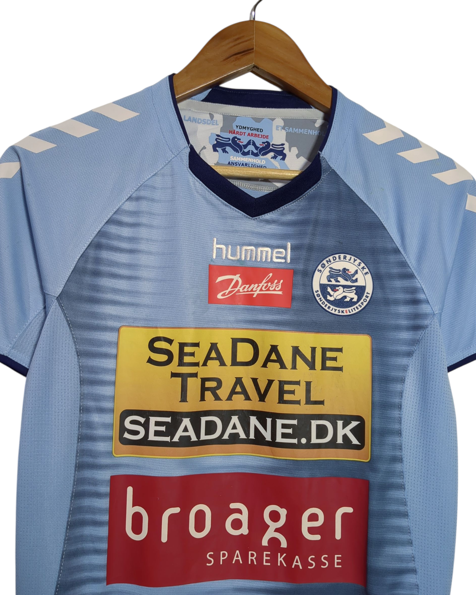 2019-20 SonderjyskE Hummel Home Shirt - (L.Boys)