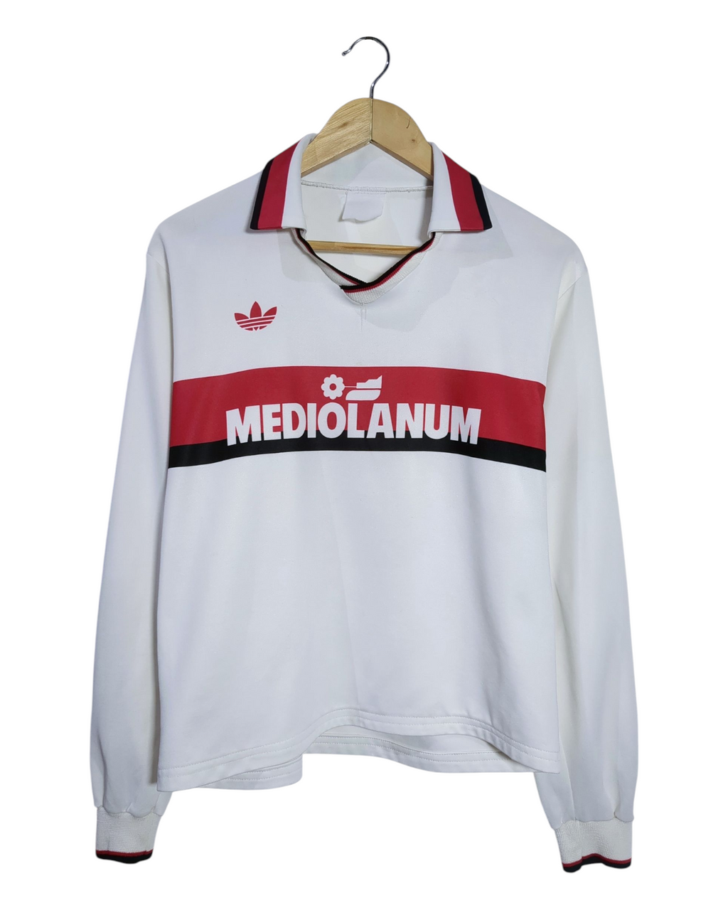 1990-92 AC Milan Adidas Away L/S Shirt - (M)