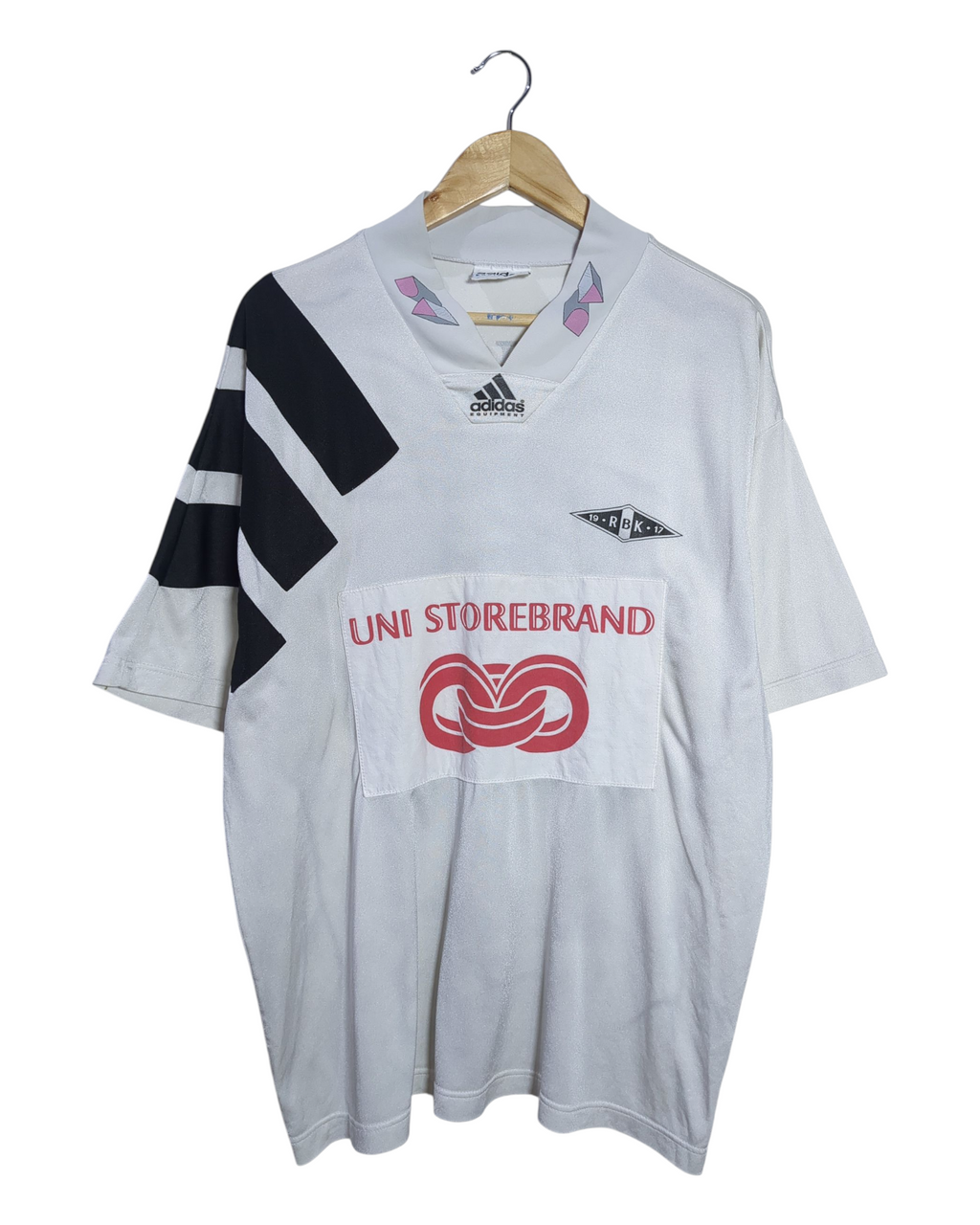 1993-95 Rosenborg Adidas Home Shirt #13 - (XL)