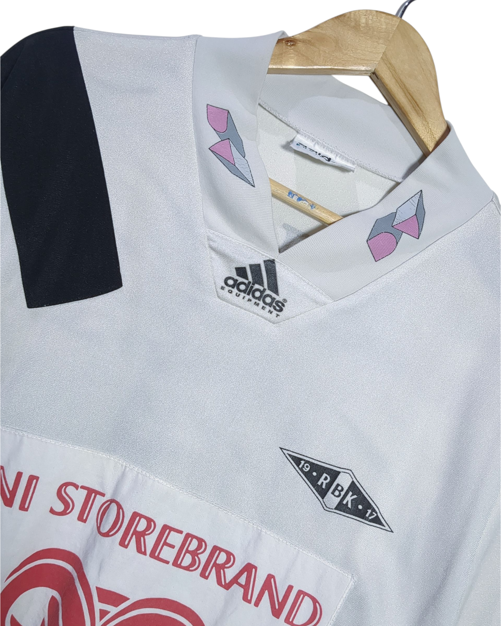 1993-95 Rosenborg Adidas Home Shirt #13 - (XL)