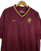 2000-02 Portugal Nike Home Shirt #7 Figo - (XL)