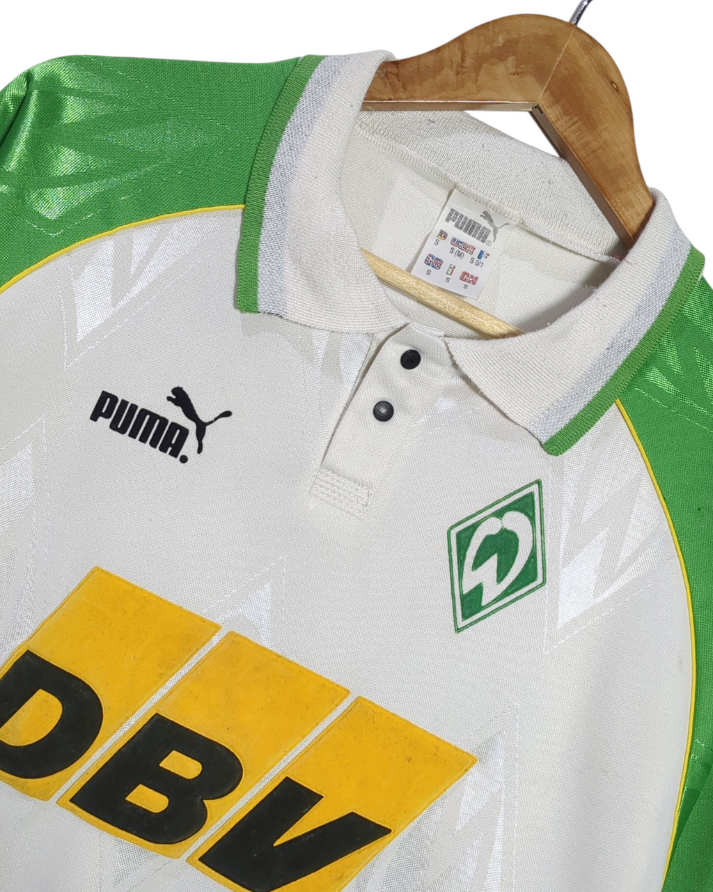 1995-96 Werder Bremen Puma Home Shirt #28 - (M)