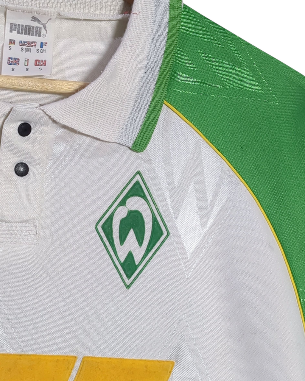 1995-96 Werder Bremen Puma Home Shirt #28 - (M)