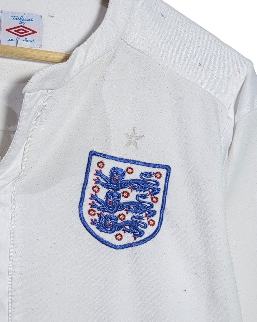 2010-11 England Umbro Home Shirt #7 Beckham - (L)