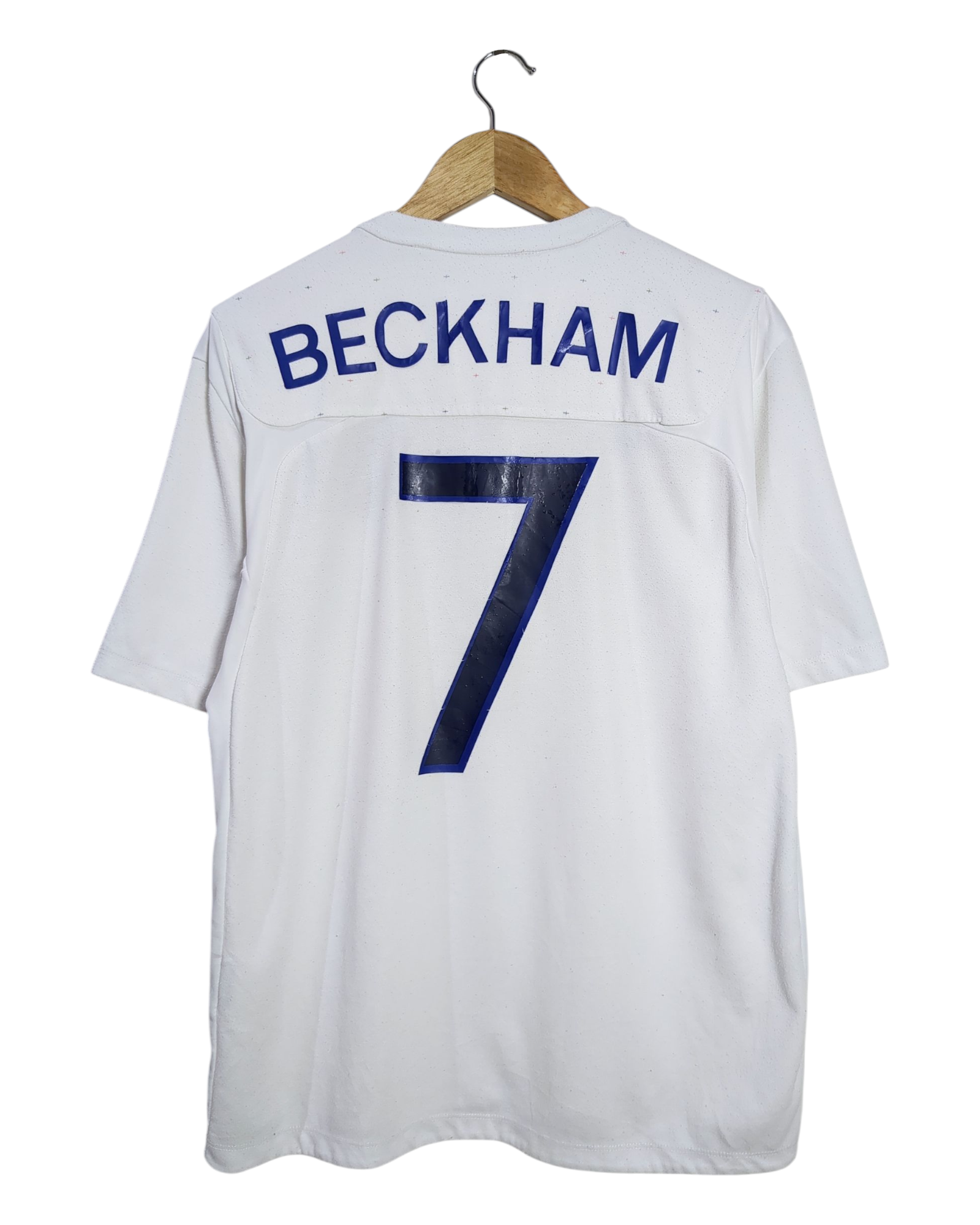 2010-11 England Umbro Home Shirt #7 Beckham - (L)