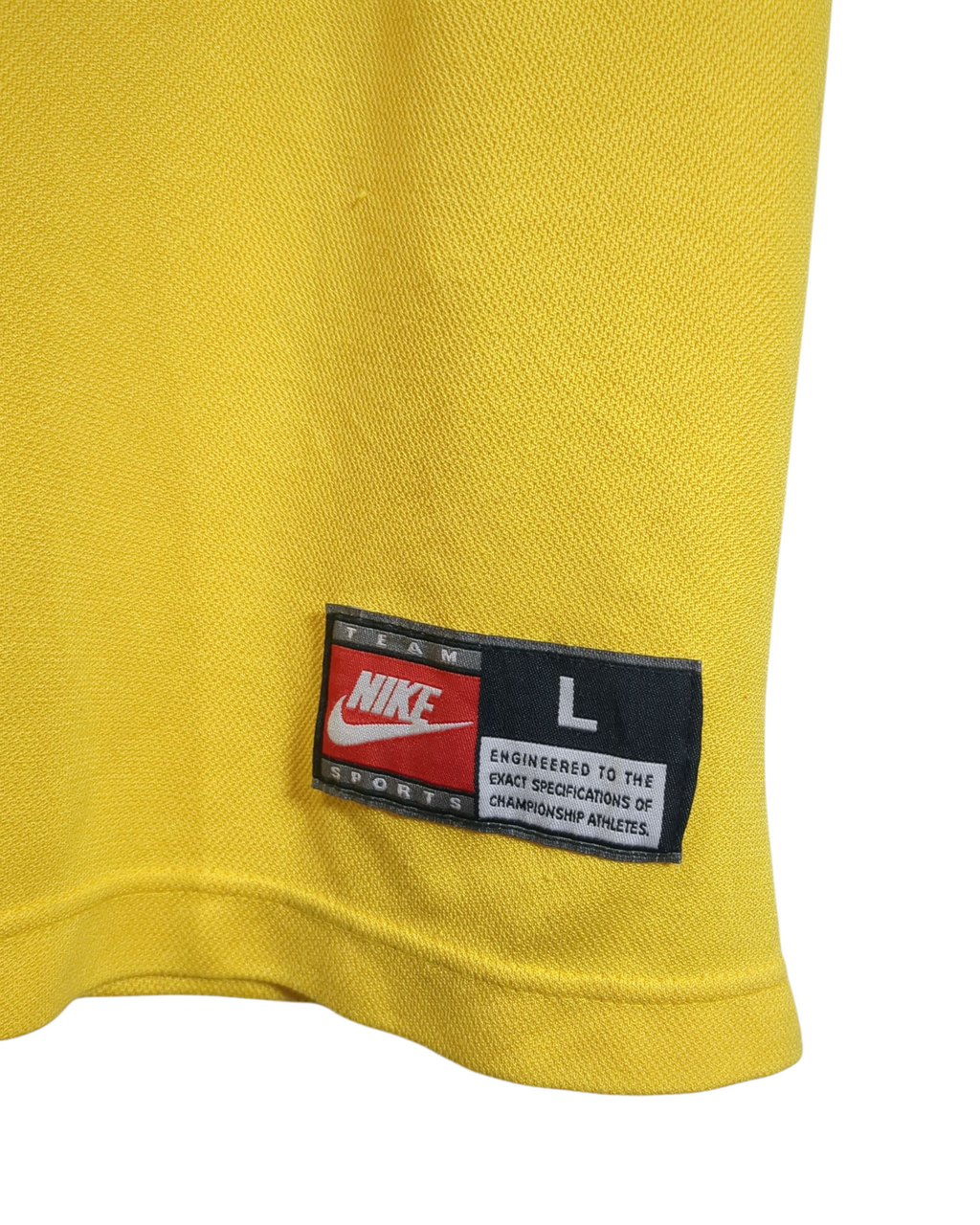 1998-00 Brazil Nike Home Shirt #9 Ronaldo - (L)