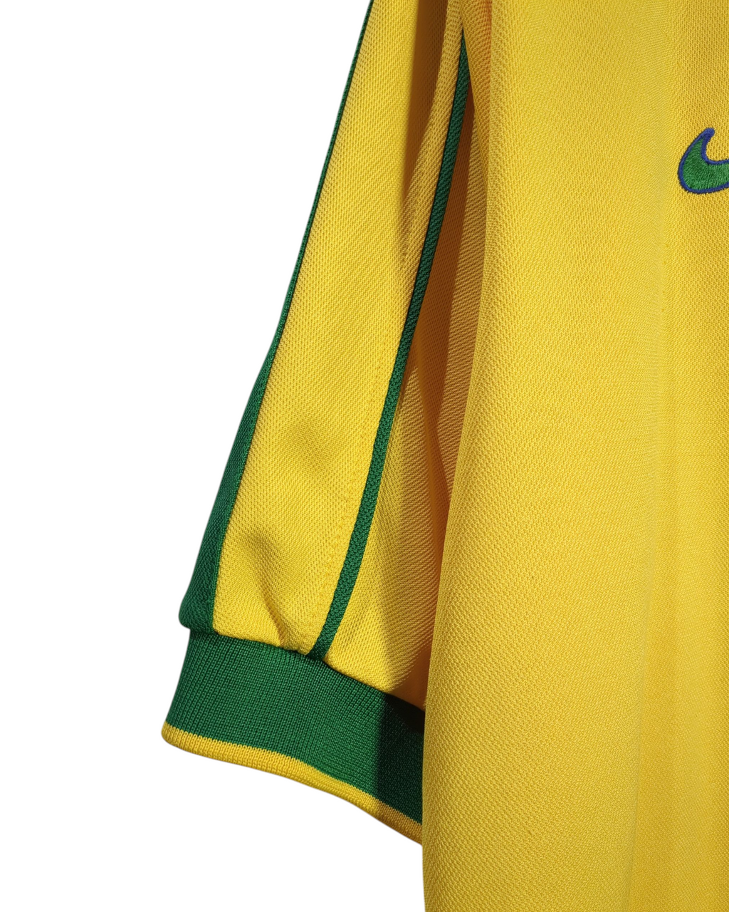 1998-00 Brazil Nike Home Shirt #9 Ronaldo - (L)