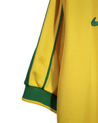 1998-00 Brazil Nike Home Shirt #9 Ronaldo - (L)