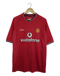 2000-02 Manchester United Umbro Home Shirt - (M)