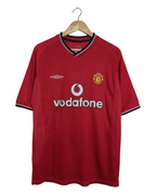 2000-02 Manchester United Umbro Home Shirt - (M)