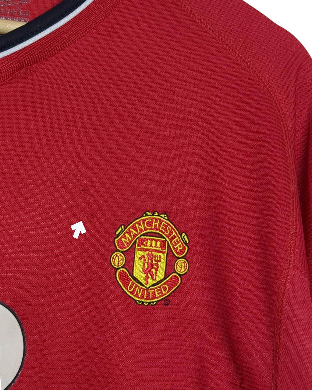 2000-02 Manchester United Umbro Home Shirt - (M)