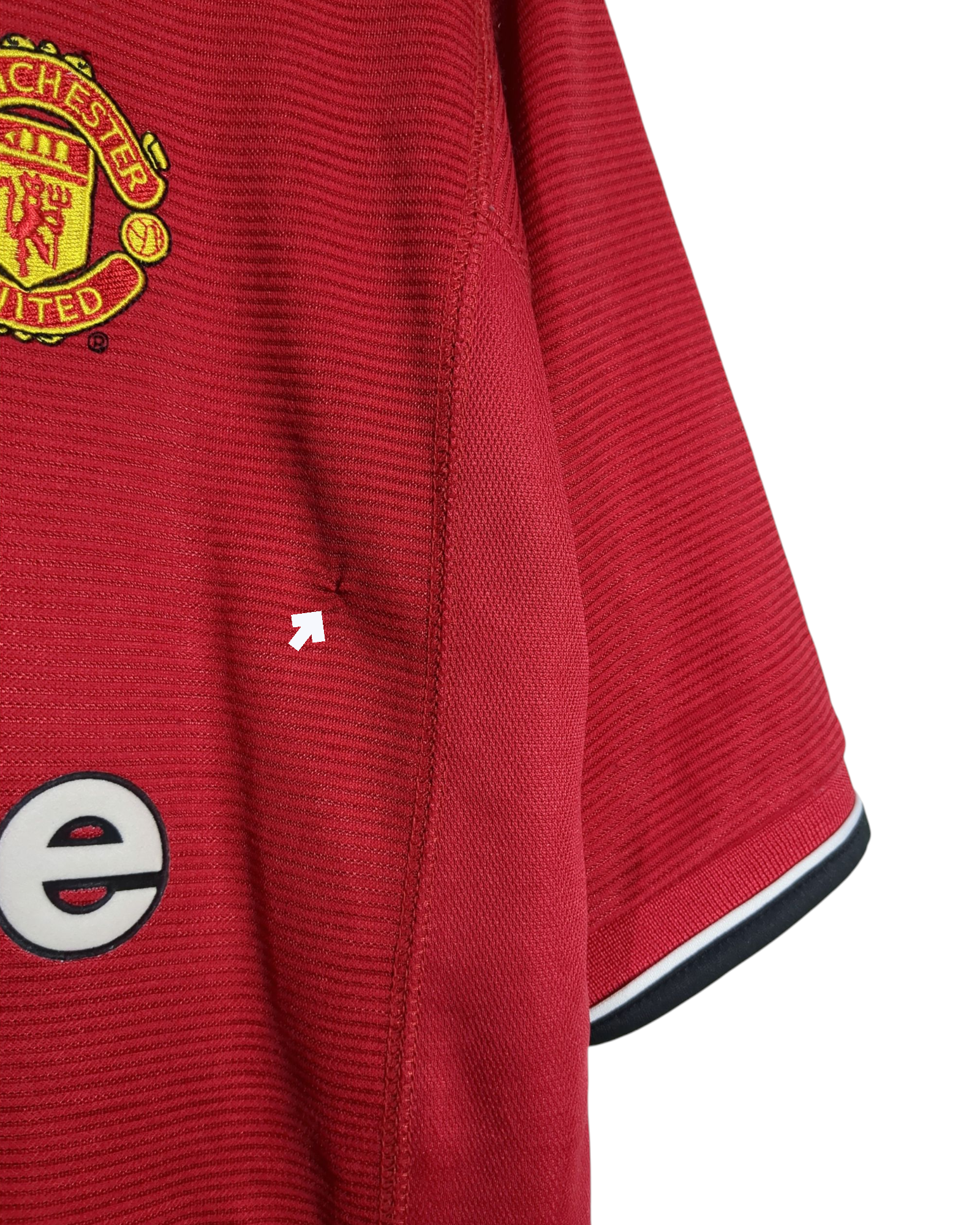 2000-02 Manchester United Umbro Home Shirt - (M)