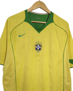 2004-06 Brazil Nike Home Shirt - (XL)