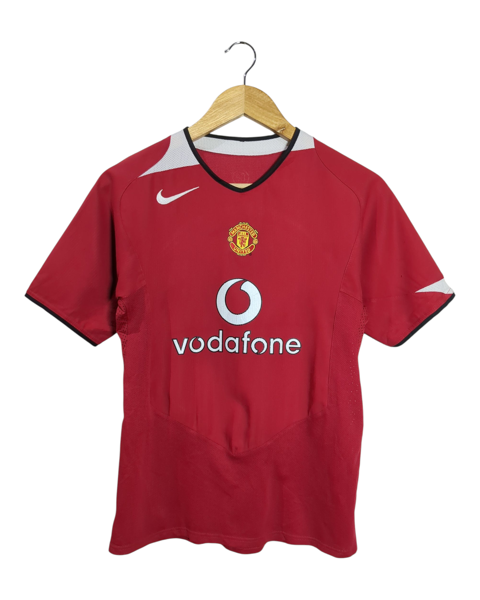 2004-06 Manchester United Nike Home Shirt - (L.Boys)