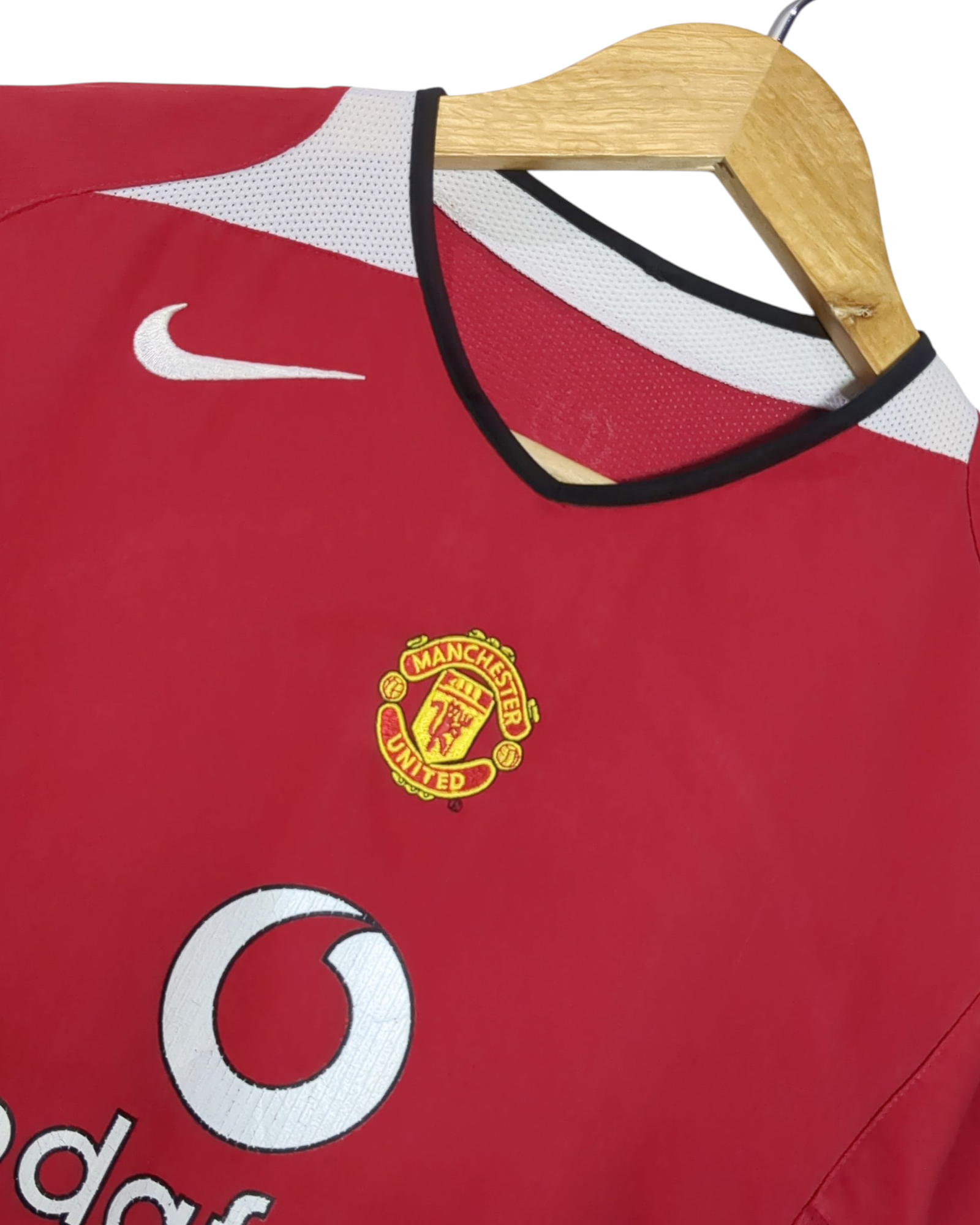 2004-06 Manchester United Nike Home Shirt - (L.Boys)