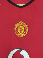 2004-06 Manchester United Nike Home Shirt - (L.Boys)