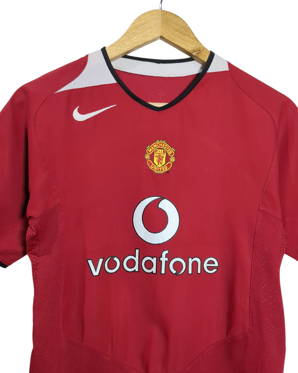 2004-06 Manchester United Nike Home Shirt - (L.Boys)