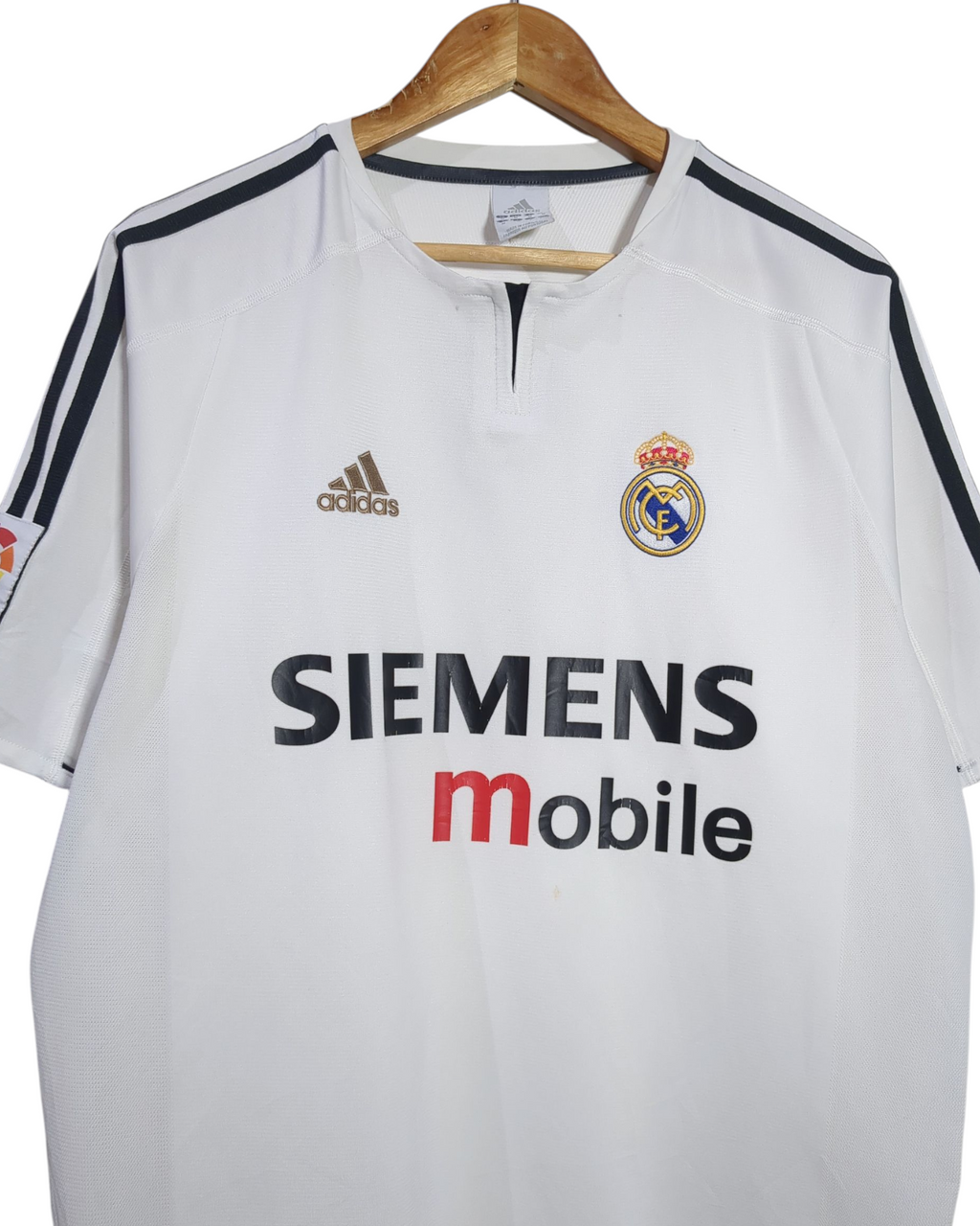 2003-04 Real Madrid Adidas Home Shirt - (M)