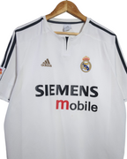 2003-04 Real Madrid Adidas Home Shirt - (M)