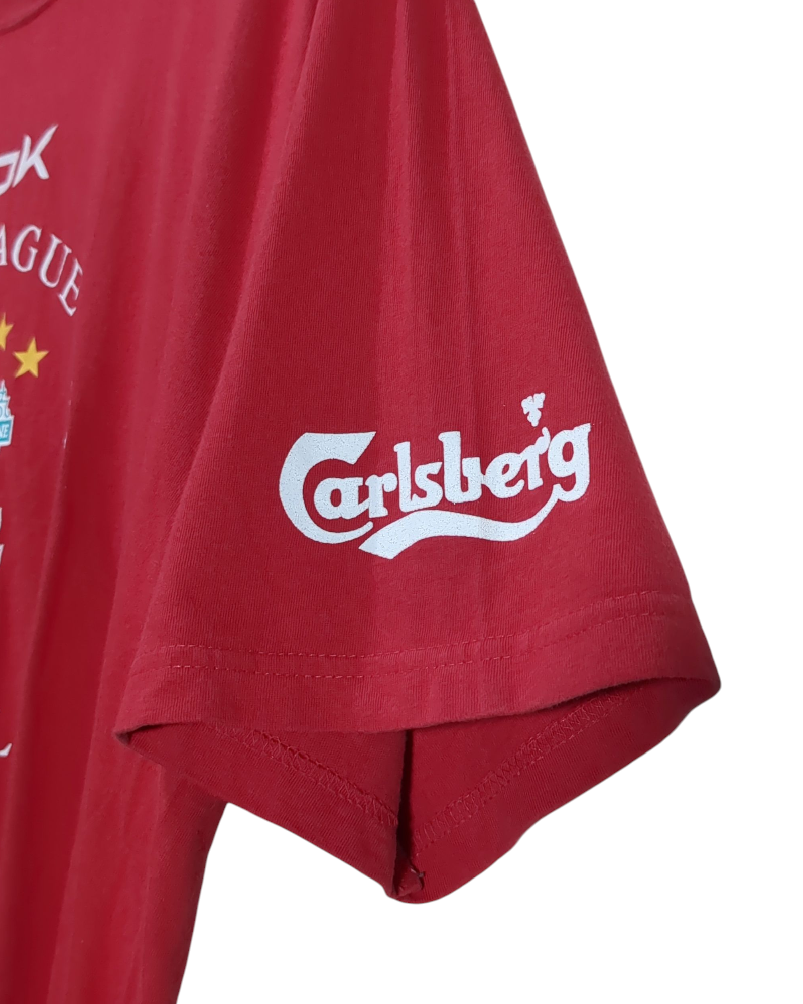 2005-06 Liverpool Reebok 'Champions League Winners' Cotton Tee - (L)