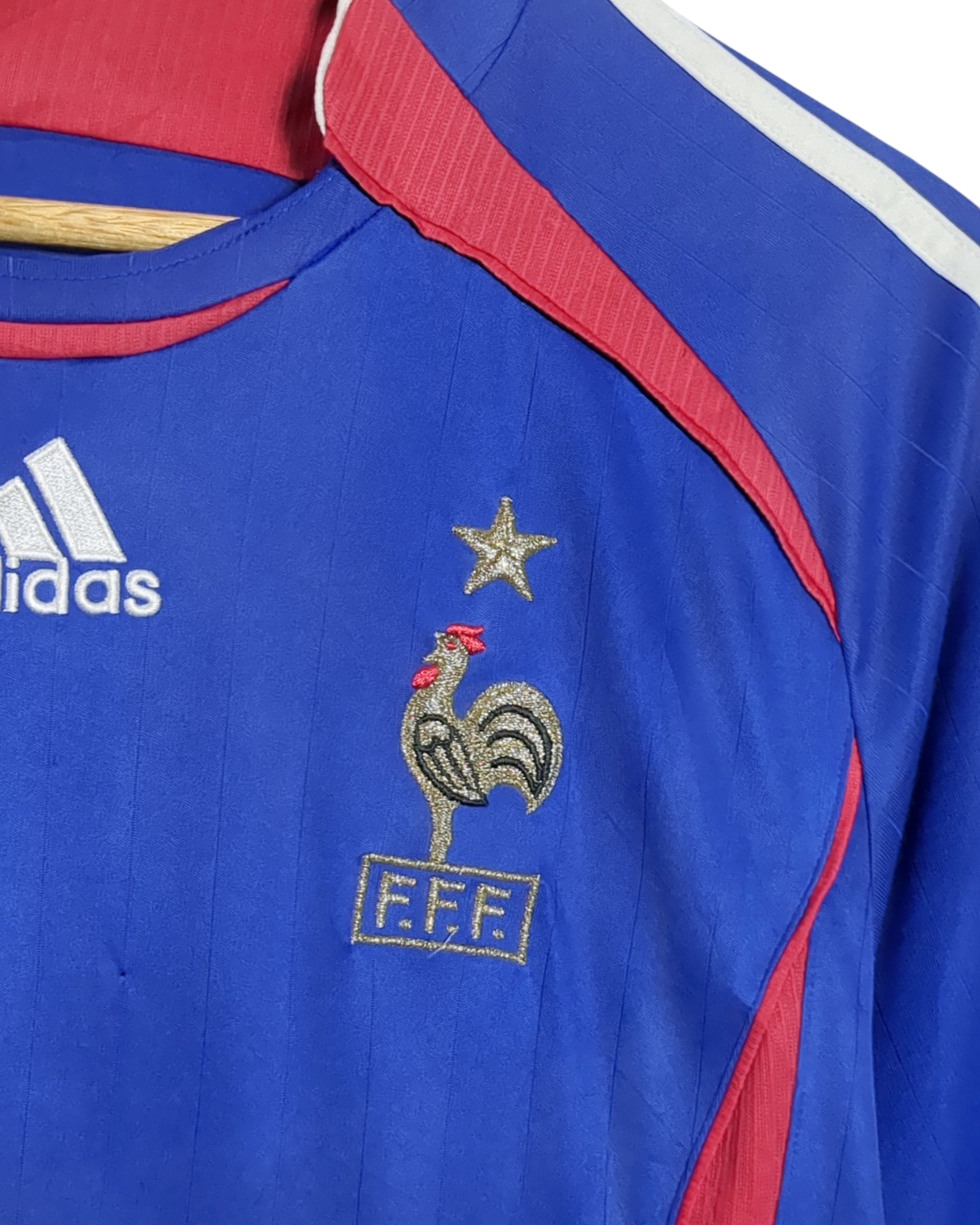 2006-07 France Adidas Home Shirt - (S)