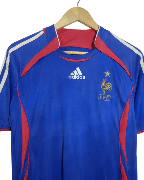 2006-07 France Adidas Home Shirt - (S)