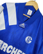 1994-96 Schalke Adidas Home Shirt - (L)