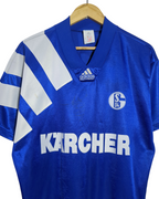 1994-96 Schalke Adidas Home Shirt - (L)