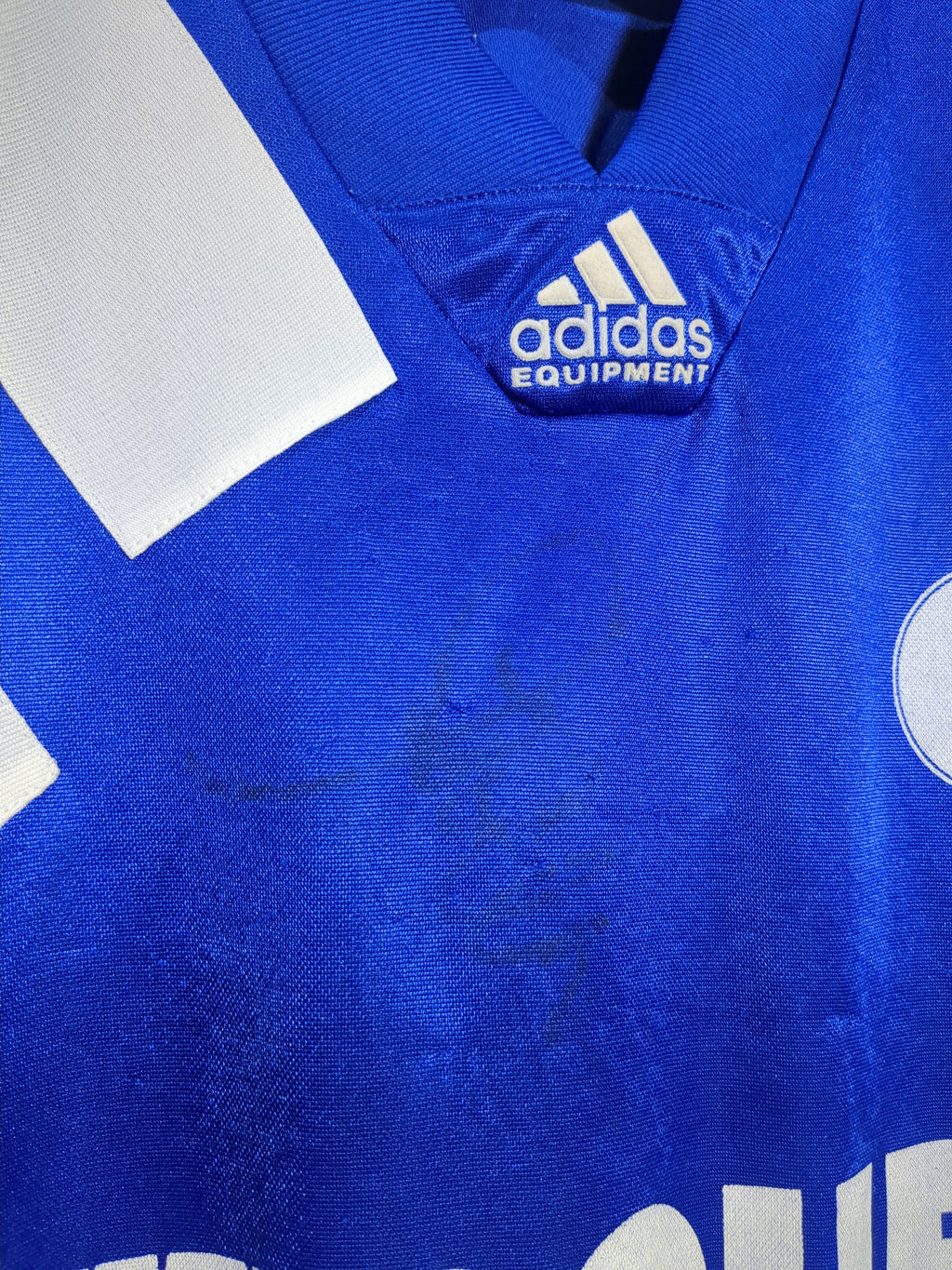 1994-96 Schalke Adidas Home Shirt - (L)