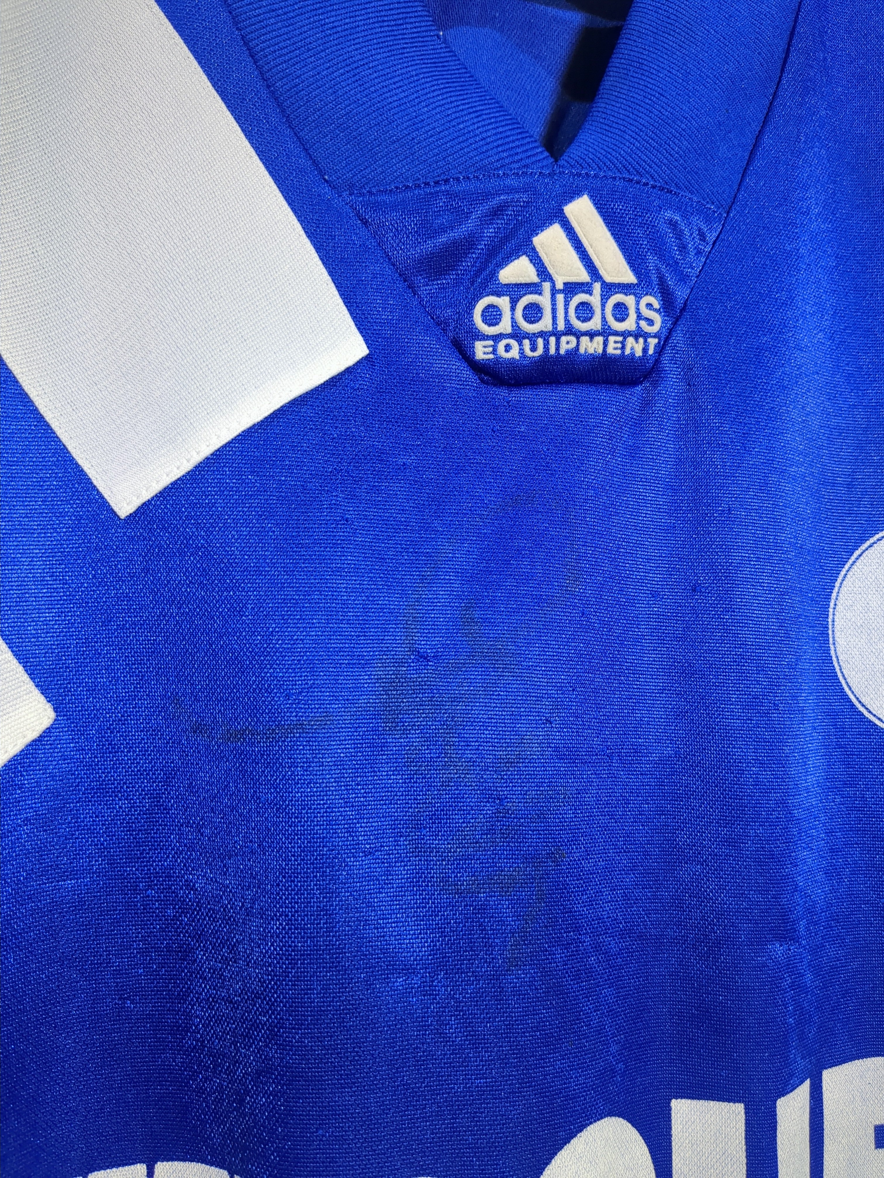 1994-96 Schalke Adidas Home Shirt - (L)