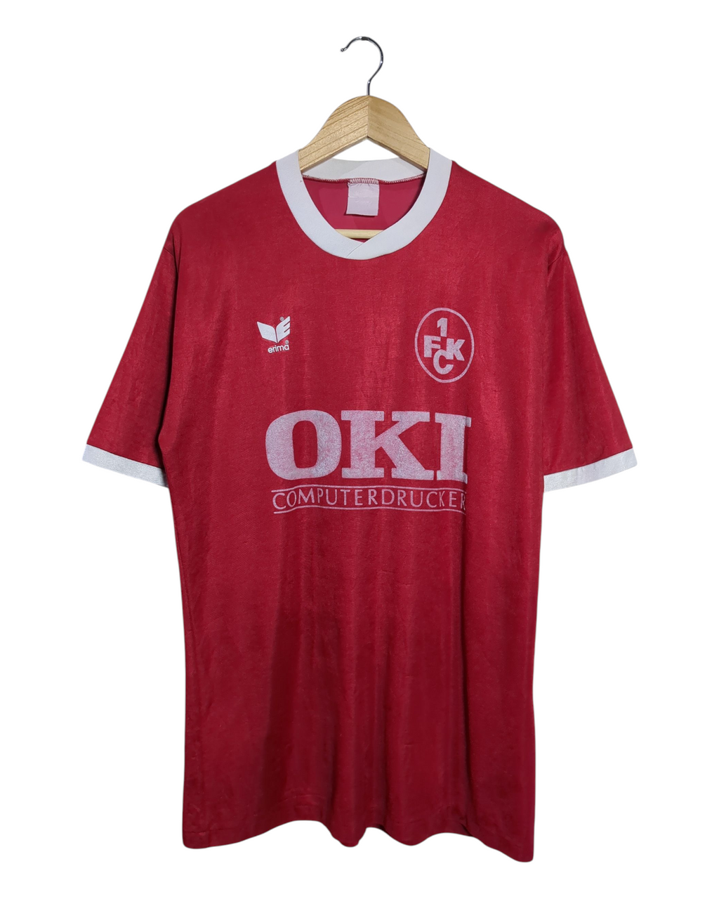 1990-91 Kaiserslautern Erima Home Shirt - (M)