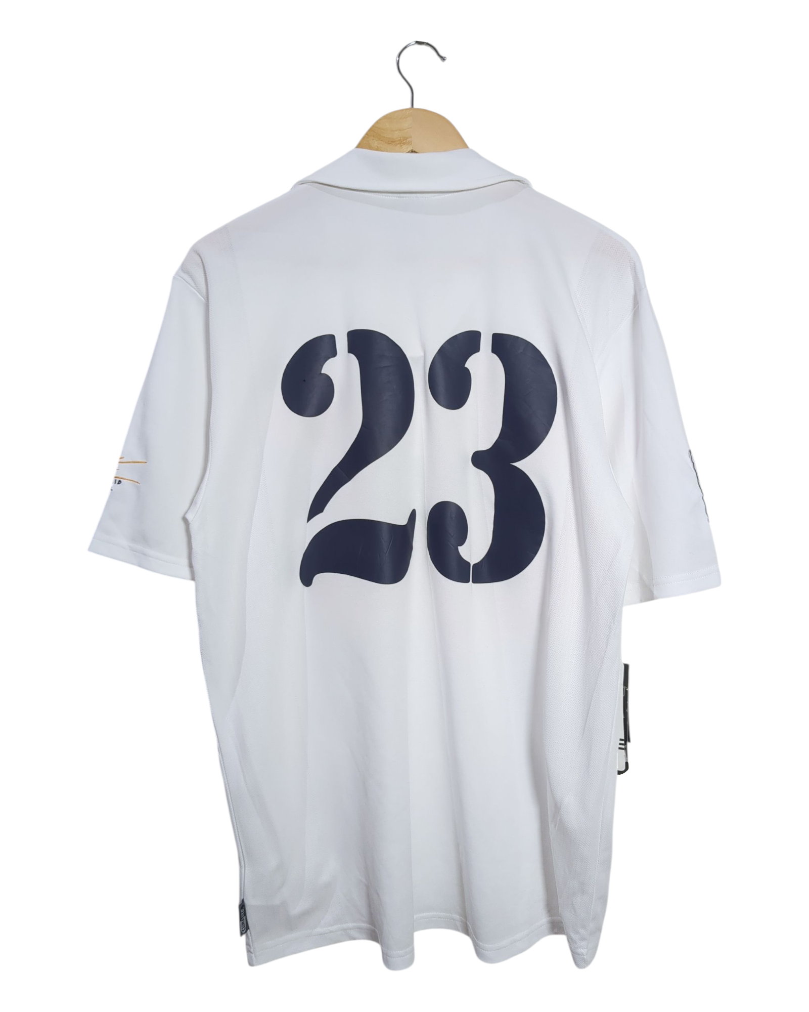 2002-03 Real Madrid Adidas Home Shirt #23 w Tags - (M)