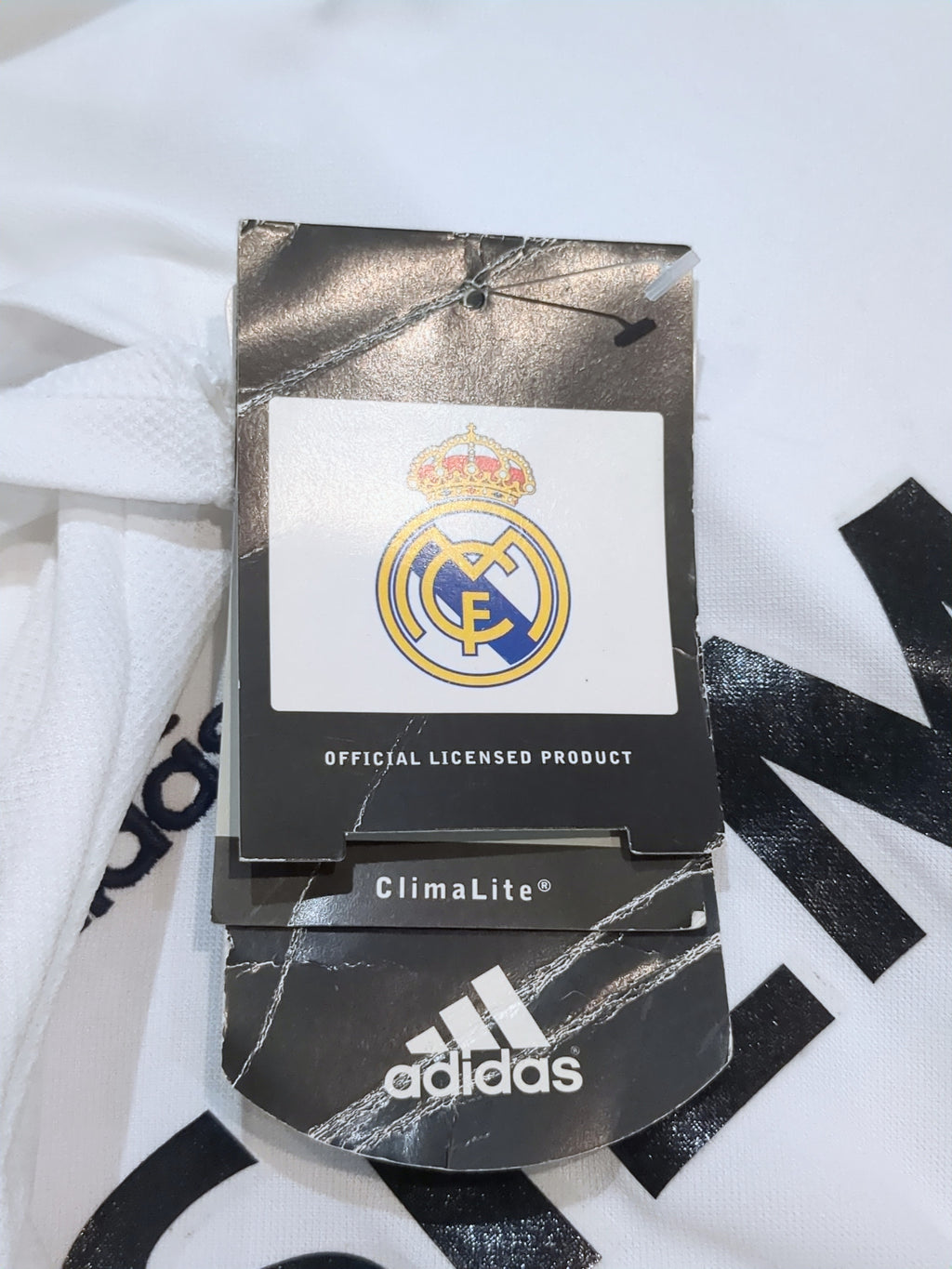 2002-03 Real Madrid Adidas Home Shirt #23 w Tags - (M)