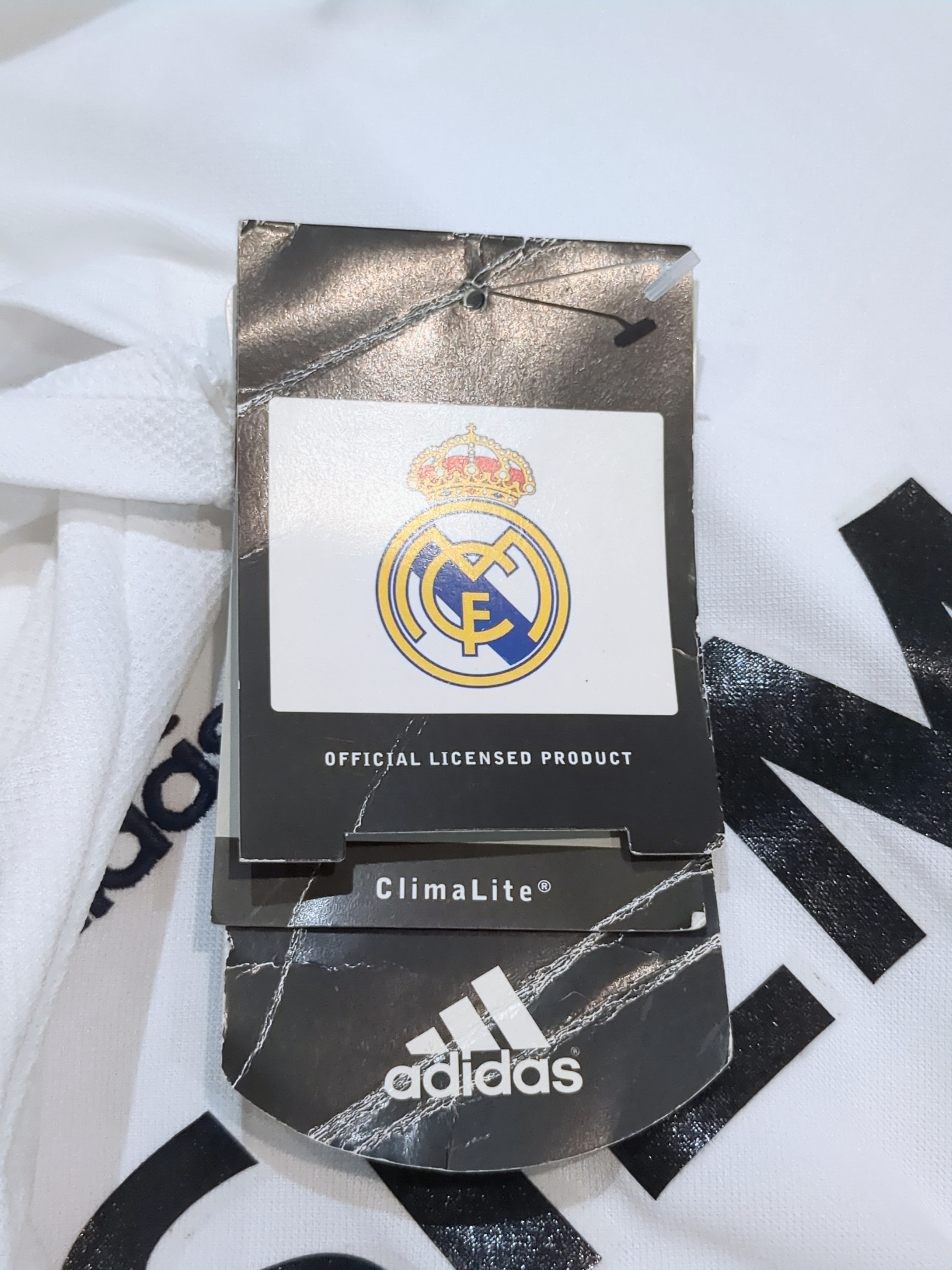2002-03 Real Madrid Adidas Home Shirt #23 w Tags - (M)