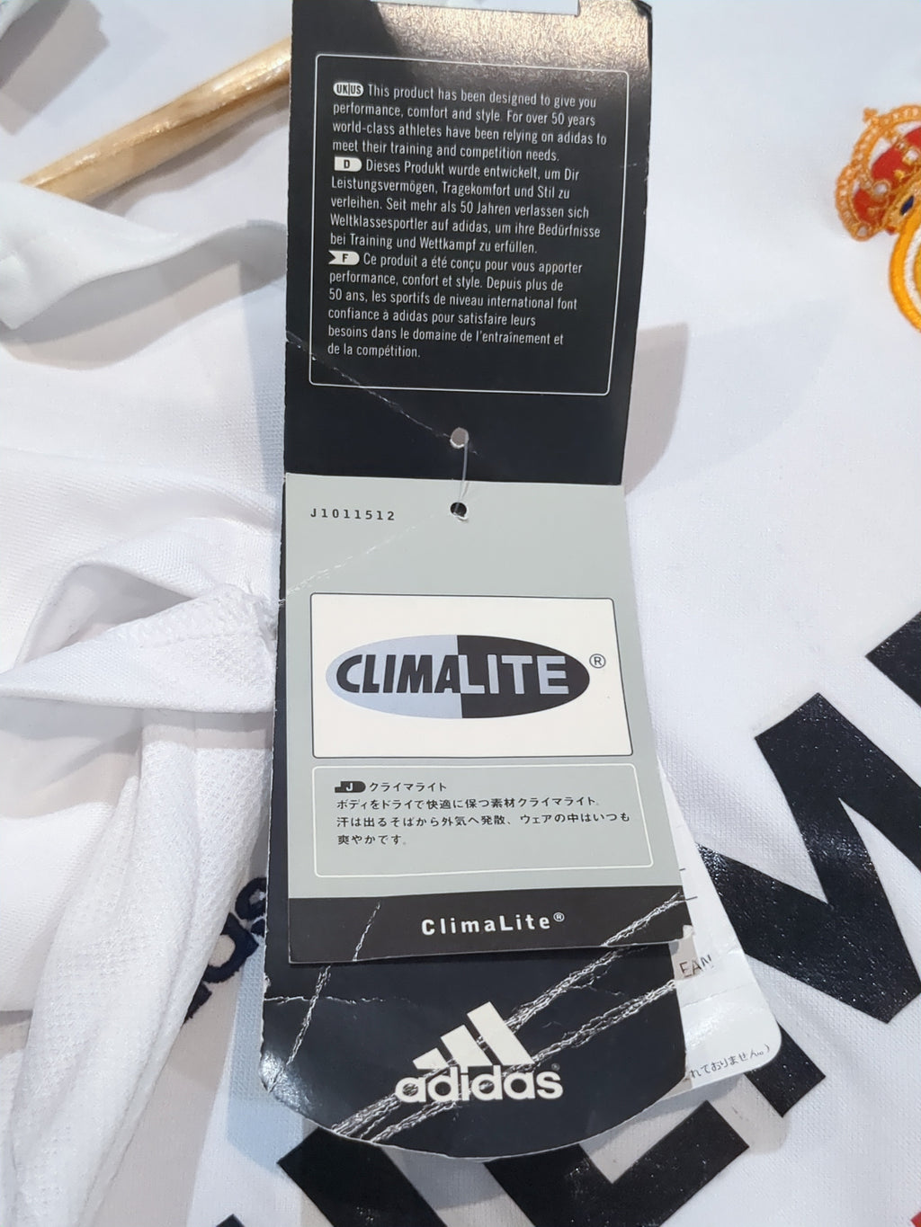 2002-03 Real Madrid Adidas Home Shirt #23 w Tags - (M)