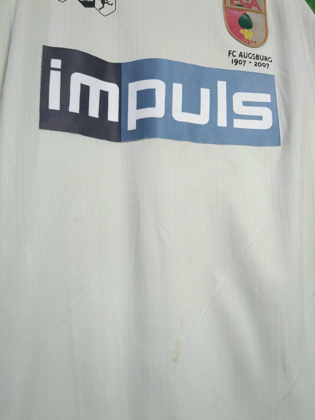 2007-08 Augsburg Do You Football Home Shirt - (L)