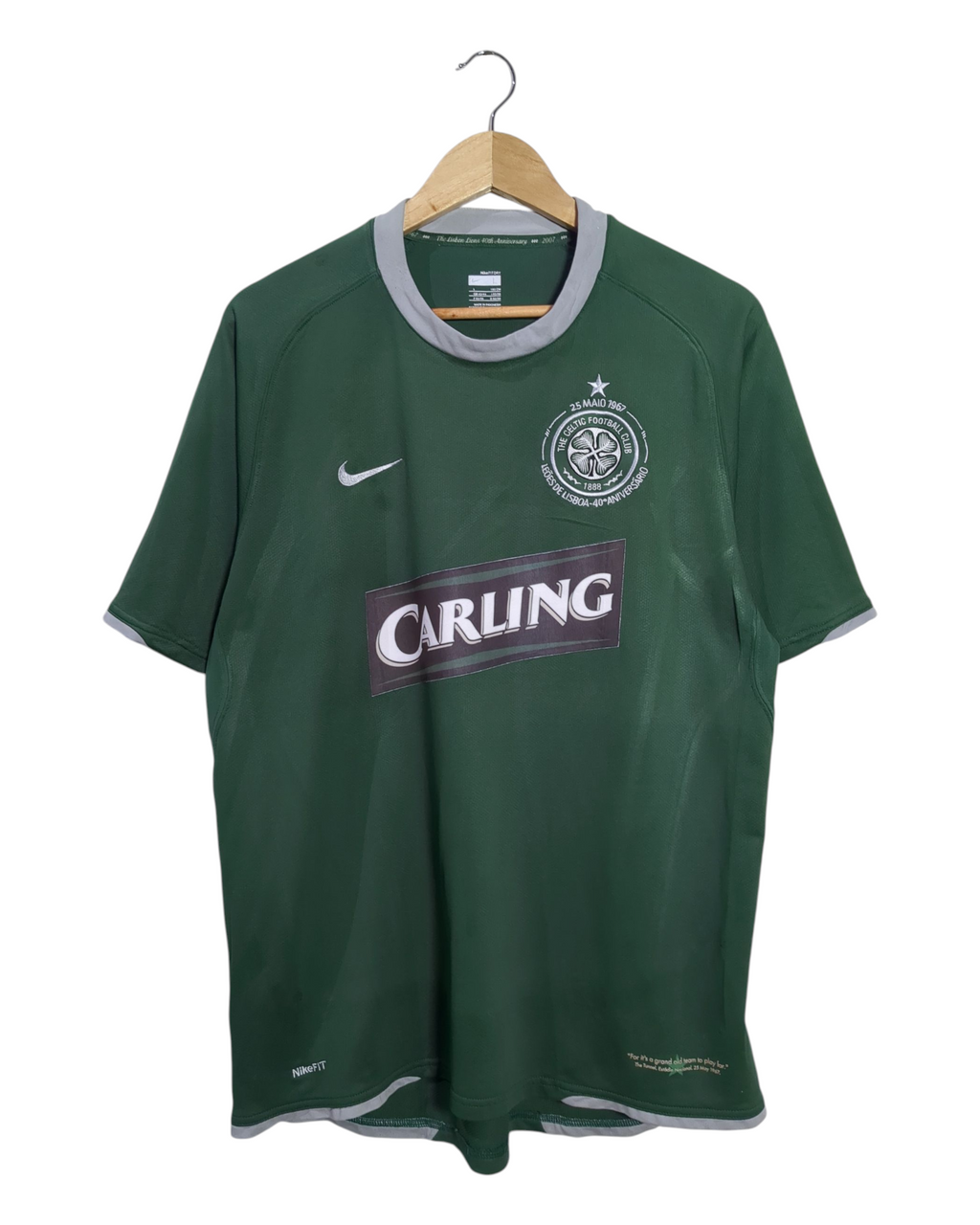 2007-08 Celtic Nike Away Shirt - (L)