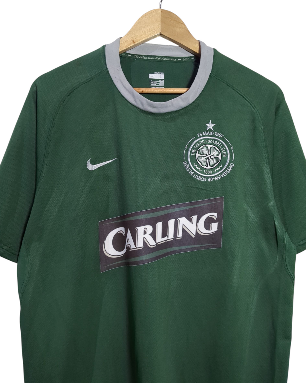 2007-08 Celtic Nike Away Shirt - (L)