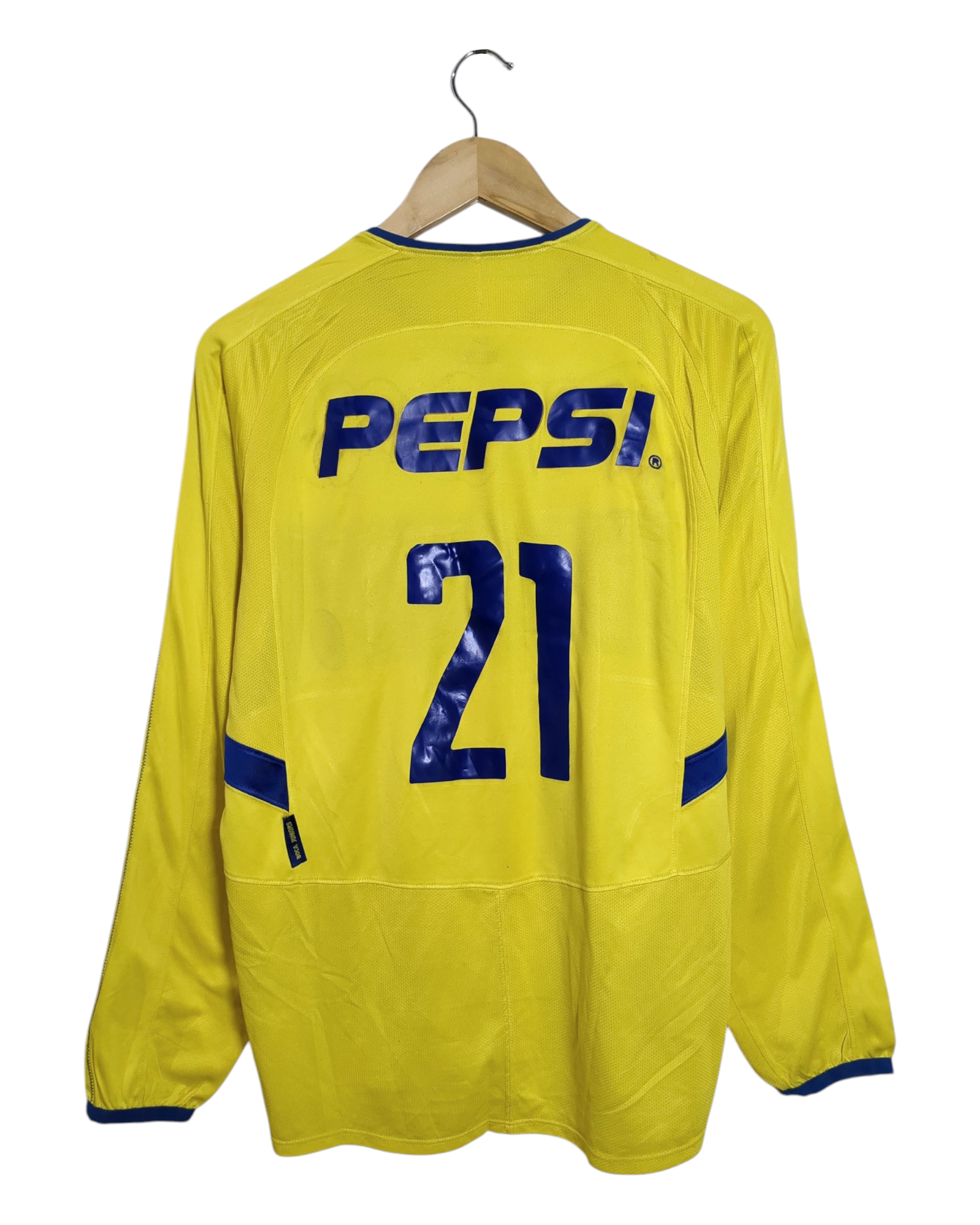 2003-04 Boca Juniors Nike Away Shirt #21 - (L)