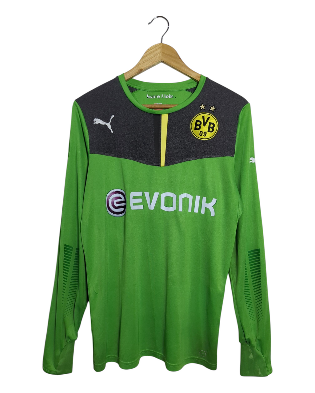 2013-14 Borussia Dortmund Puma Goalkeeper L/S Shirt #1 Weidenfeller - (M)