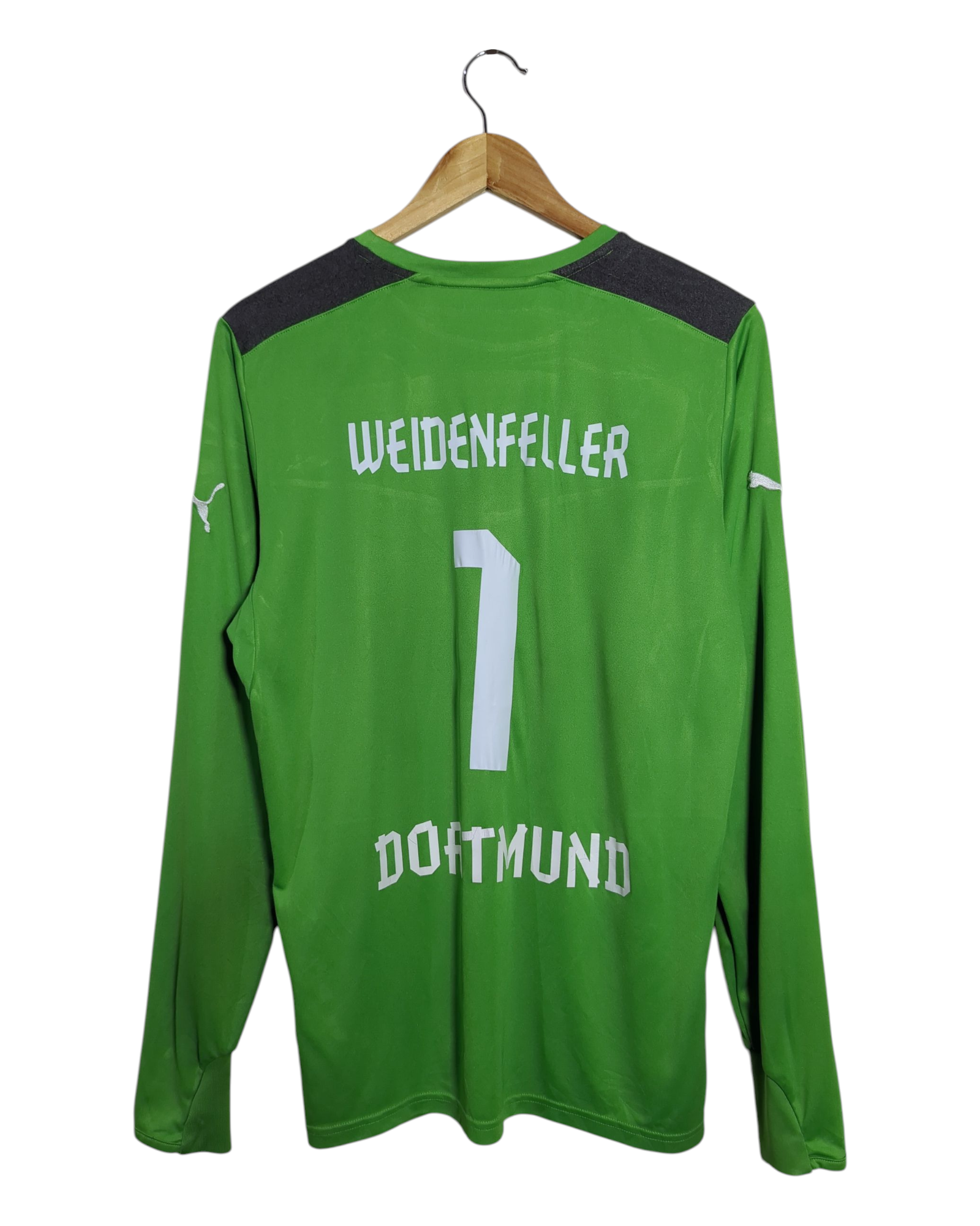 2013-14 Borussia Dortmund Puma Goalkeeper L/S Shirt #1 Weidenfeller - (M)